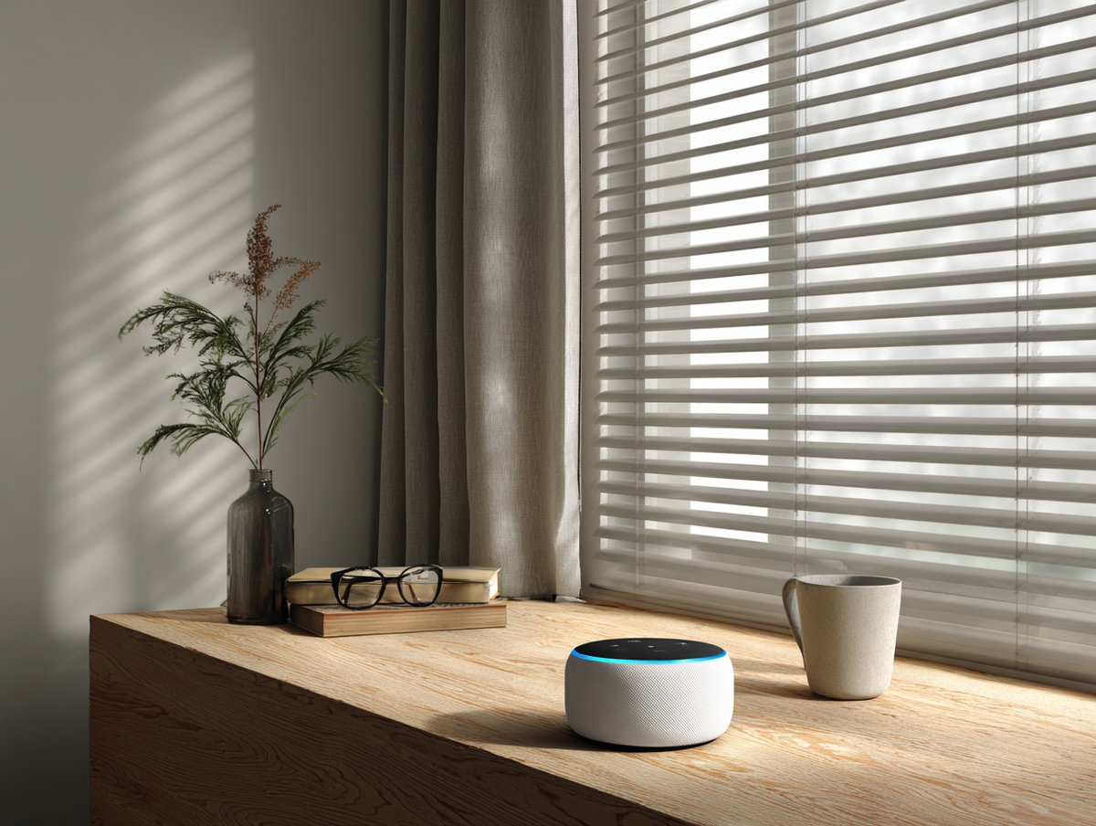 Persianas inteligentes controladas por voz con Alexa